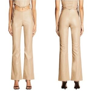 I.AM.GIA Zoey Faux Leather Lace Up Pant